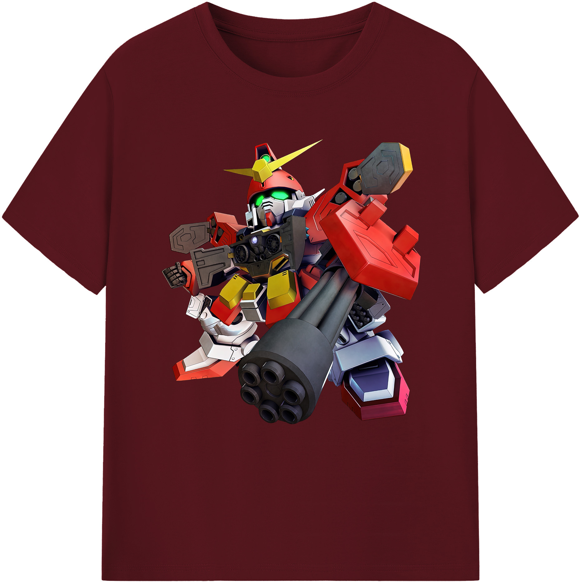 （画像用） 機動戦士ガンダム Mobile Suit Gundam 綿100％半袖Tシャツ（フロントプリント）